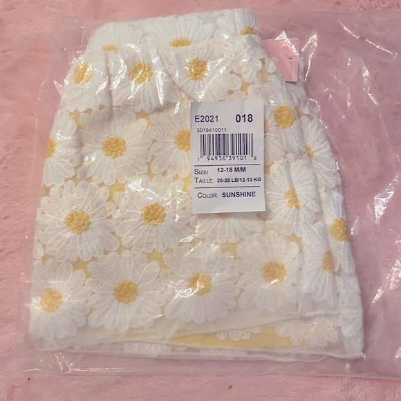 Baby girls 👧 Gymboree daisy lace skort. NWT - Picture 3 of 4